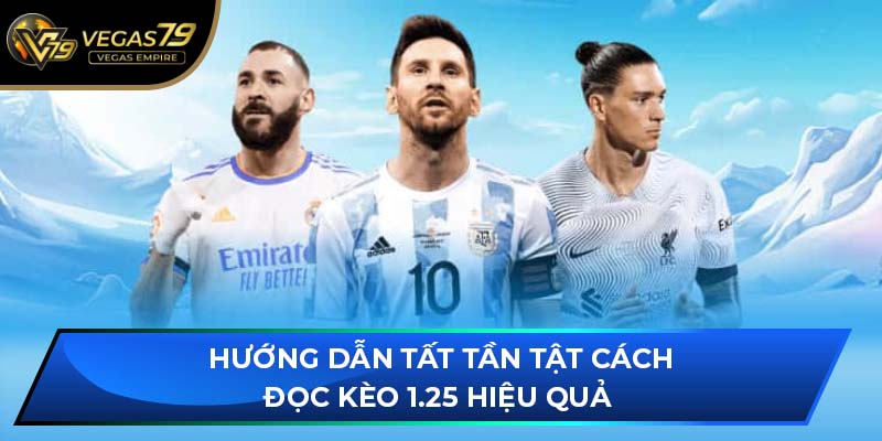 Hướng dẫn tất tần tật cách đọc kèo 1.25 hiệu quả